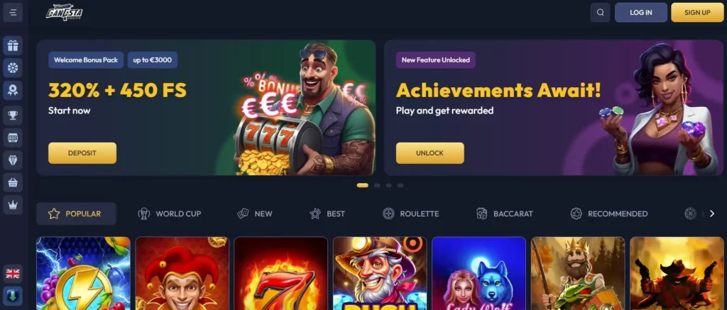 Gangsta Casino Nederland – Online Casino met Slots, Live Dealers, Bonussen en Mobiele App
