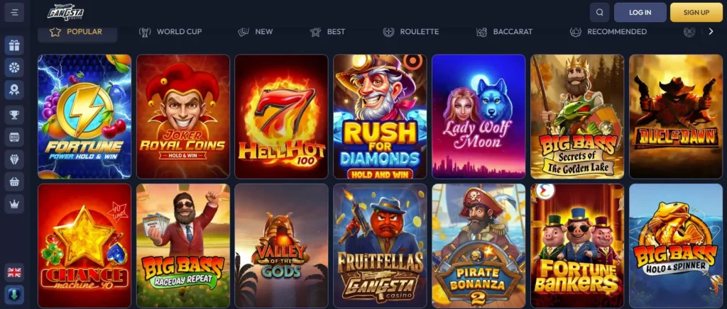 Waarom Kiezen voor Gangsta Casino?