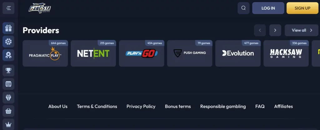 Casino Software en Topproviders