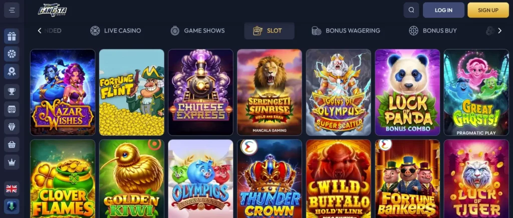 Online Slots van Topproviders